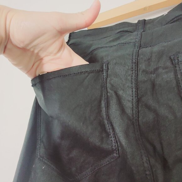 Vero Moda Women's Black Denim Front Zipper Straight Leg Fitted Jeans Pants Small - Picture 4 of 12